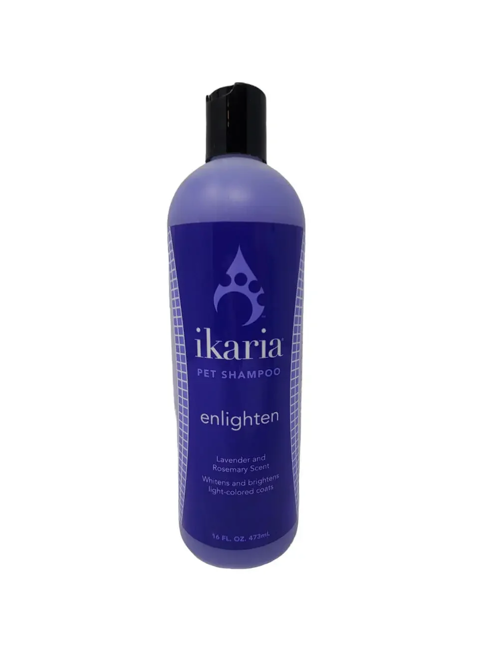 Ikaria Pet Dog Cat Shampoo 16oz Enlighten Lavender Rosemary Human Salon Grade